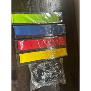 Vibration plate, accessories, resistant bands